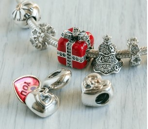 Beautiful 925 silver bracelet charms   