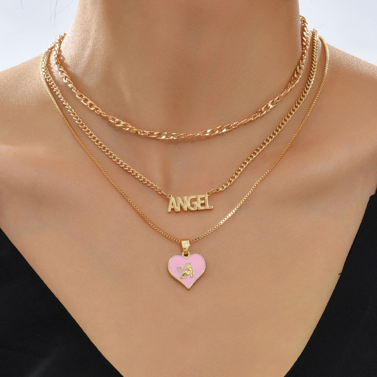 New American Necklace, Fashionable Love Angele