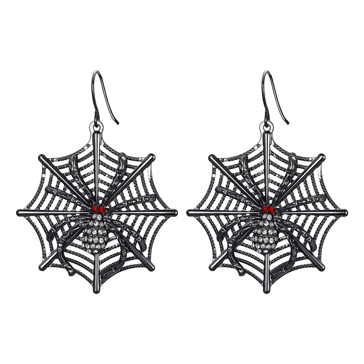 Halloween Spider Earrings