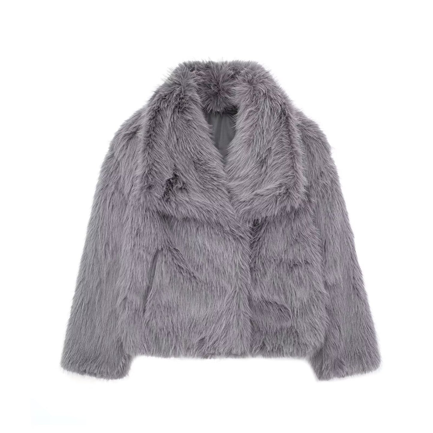 An impressive Synthetic Fur coat for Ladies